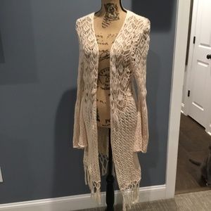 Cream Sweater, Size Large